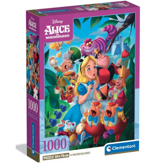 Puzzle Alice no País das Maravilhas 1000pcs