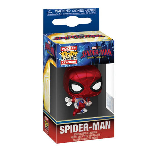 Porta Chaves POP Spiderman Brand New Day Metallic