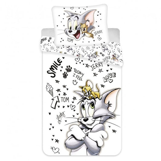 Roupa de cama 1 pessoa Tom e Jerry