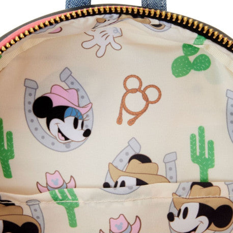 Mochila Loungefly Mickey Western