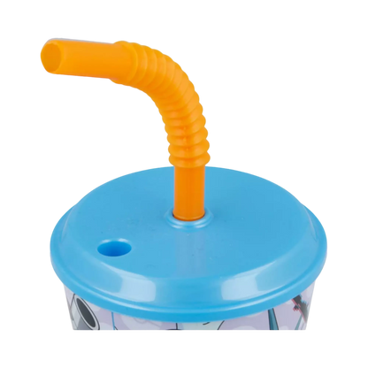 Copo com palha Pokemon