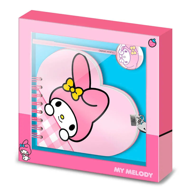 Coffret Diario My Melody Coraçao